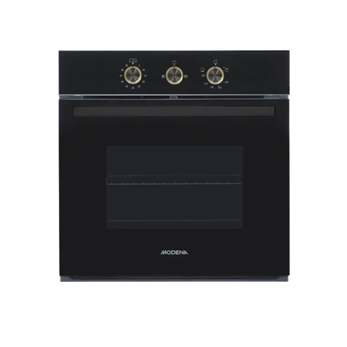 Modena BO0662BABK Oven Gas Tanam 60cm 60L safety turnspit convection fan BO 0662 BABK