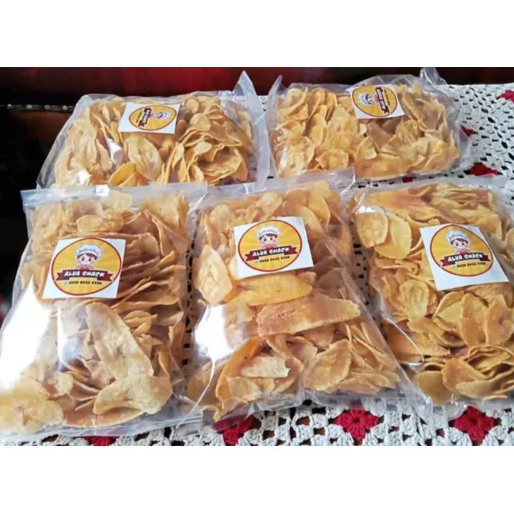 

Keripik pisang kepok,nangka renyah manis asin gurih(NBR)