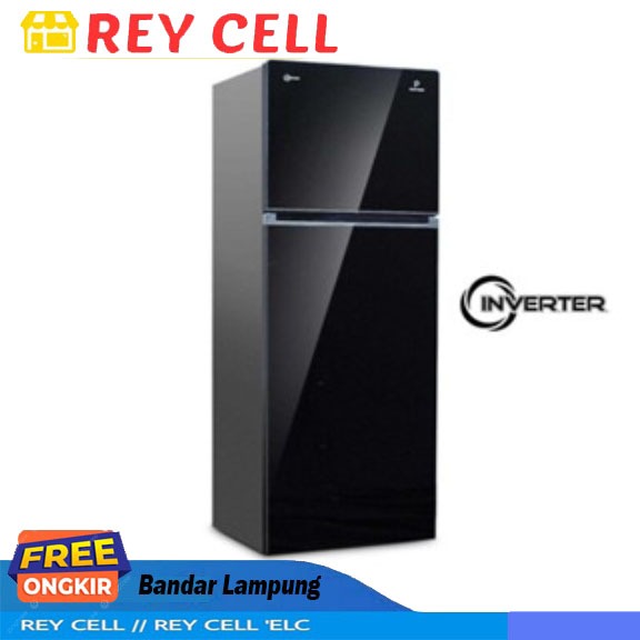 POLYTRON Kulkas 2 Pintu Belleza Jumbo Inverter 240 Liter Inverter PRW 25VX