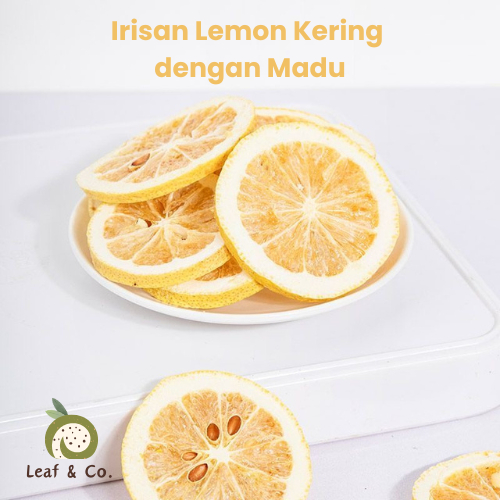 

Irisan Lemon Kering dengan Madu / Dried Lemon Slice with Honey / Lemon Madu Honey Lemon 50g