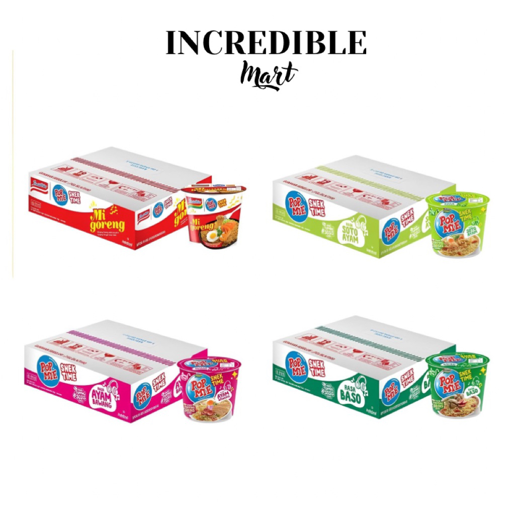 

Pop Mie Snek isi 12 Pcs/ Pop mie mini isi 12 pcs harga Grosir Termurah