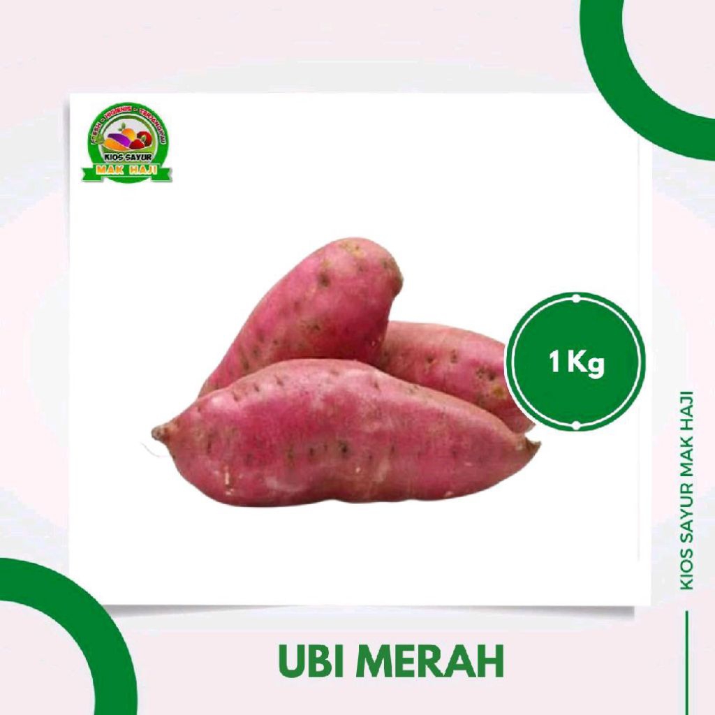 

Ubi merah segar 1Kg