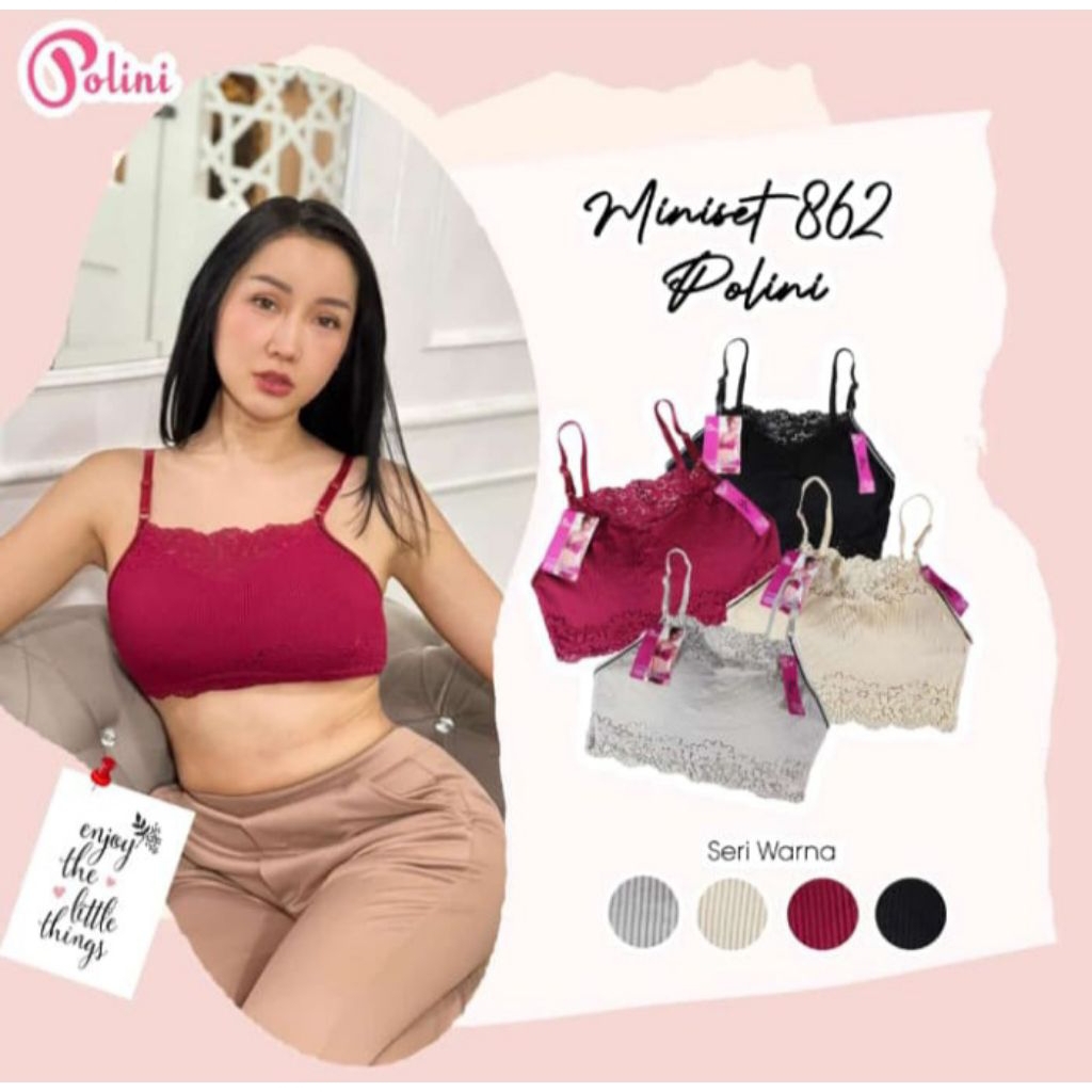 BH Bra Sport Wanita Premium POLINi 862 | BH Bra Wanita Sport
