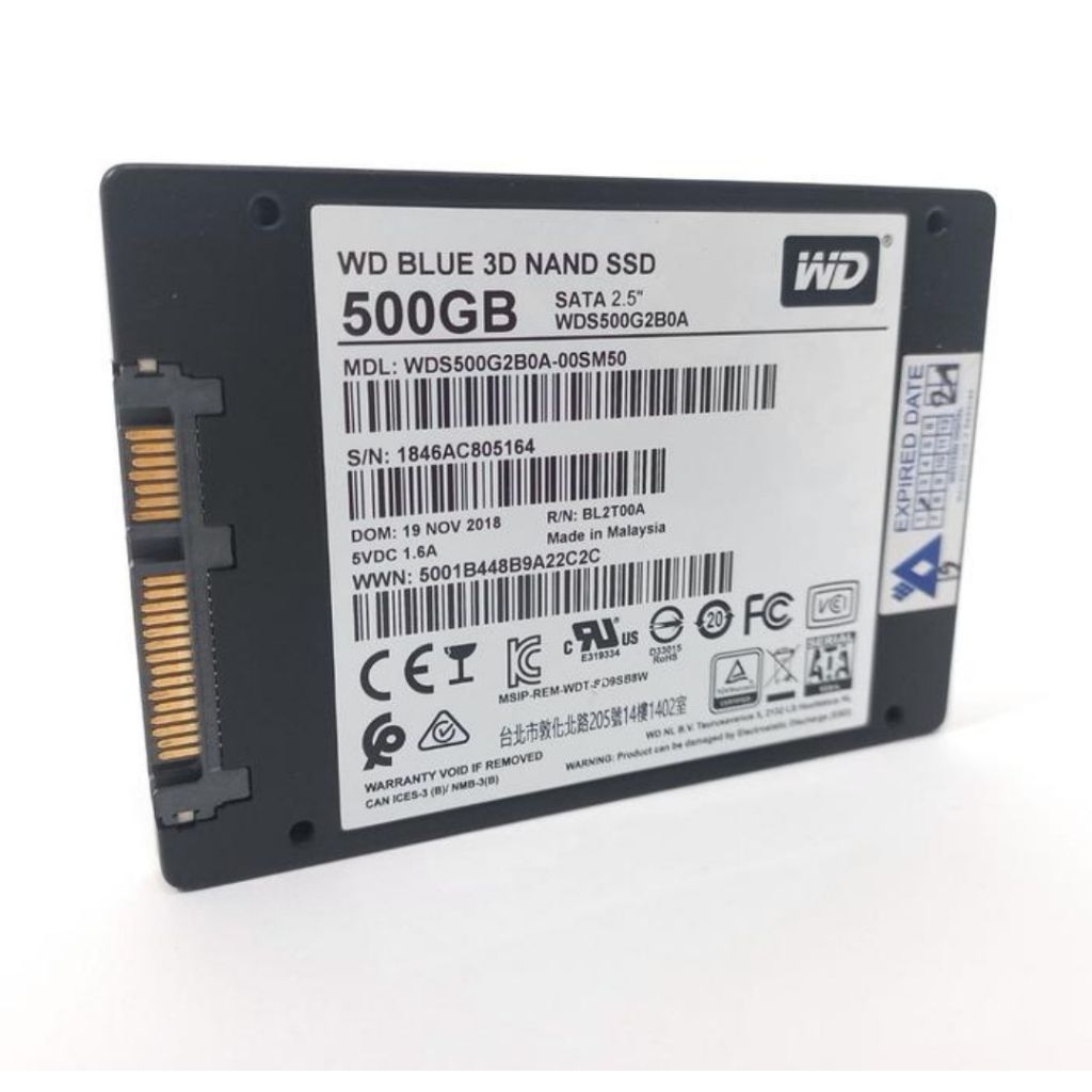 SSD WD Blue 500gb