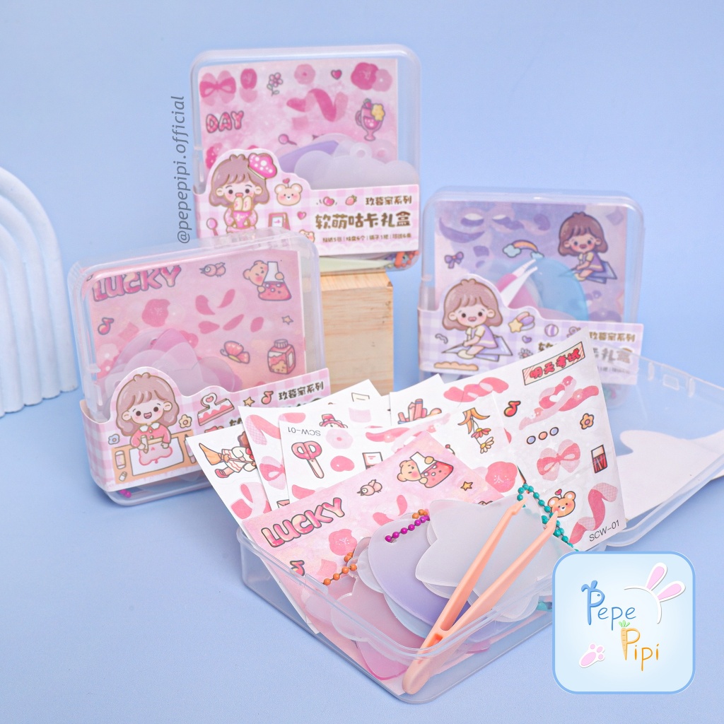 

Paket DIY Sticker + Gantungan Kunci Akrilik & Pinset Set Stiker Aktivitas Kreatif Anak JBE-SCW01