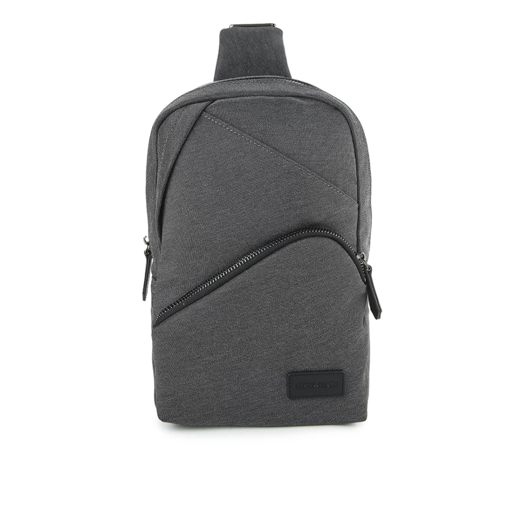 Pierre Cardin Tas Selempang Body Bag Sling Bag Kanvas Hitam 9112832101BLA