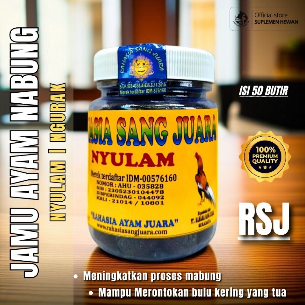 Nyulam & Ngurak ayam mabung Isi 50 Butir