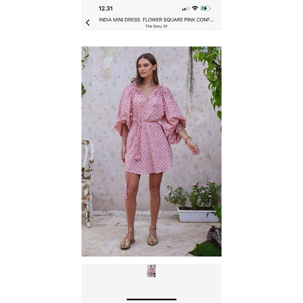 the story of india mini dress