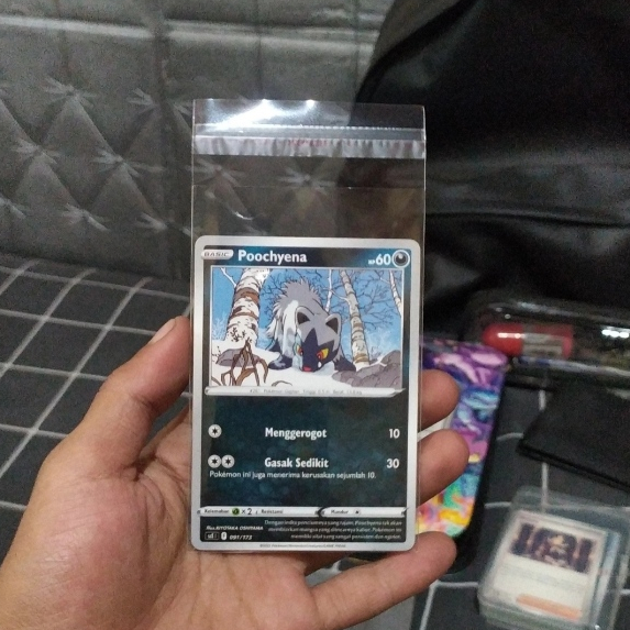 Kartu Pokemon ID Poochyena - V Starter Deck Sce 091/173