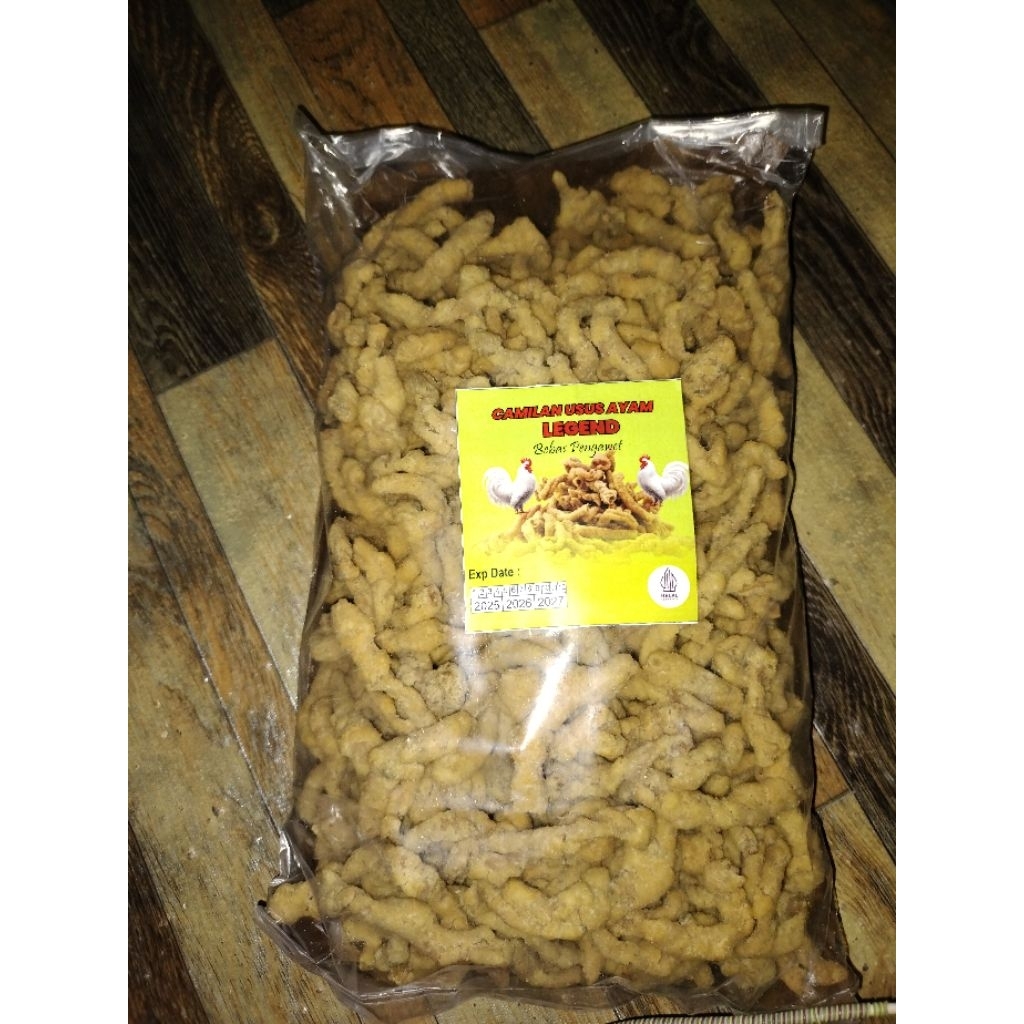 

Kripik Usus Ayam Krispy Enak Gurih Dan Renyah Termurah 1Kg