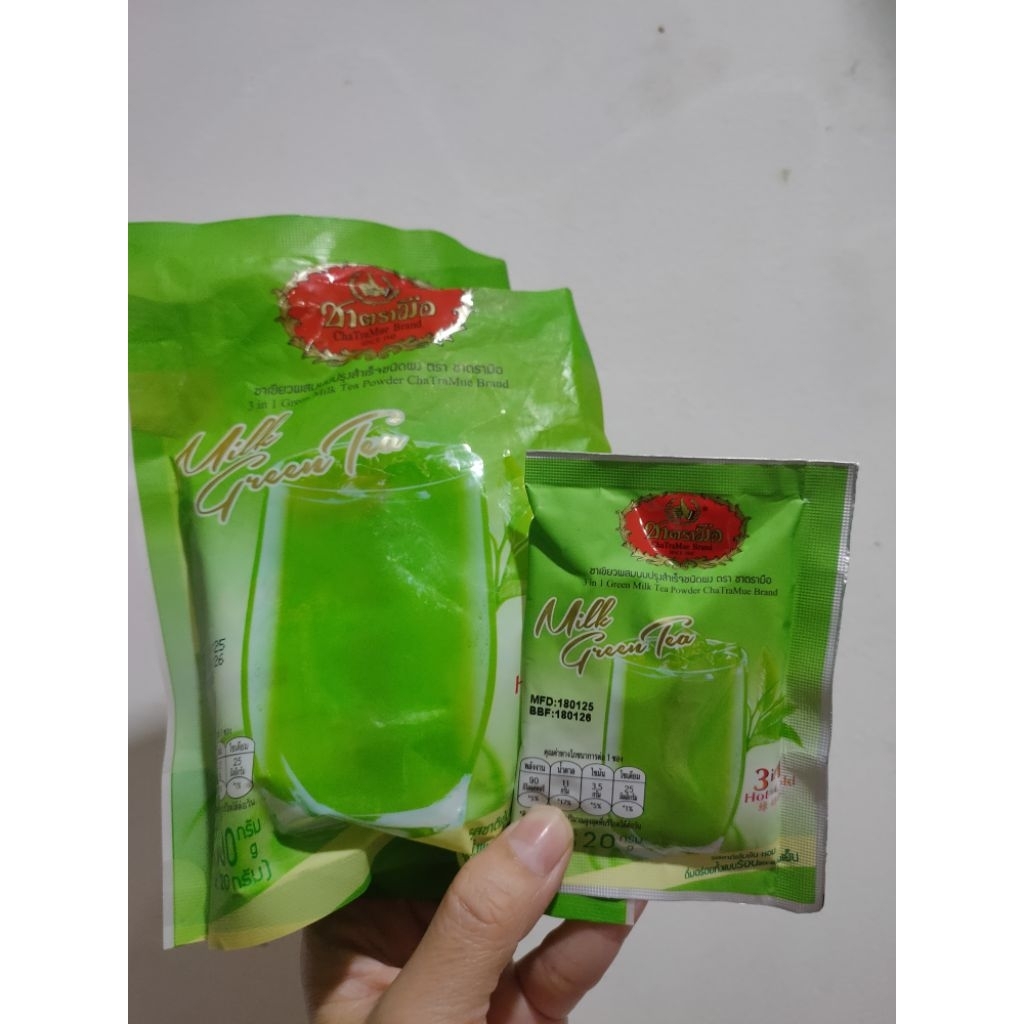 

Eceran Chatramue Brand Thai Tea / Green Tea 3in1 20gr