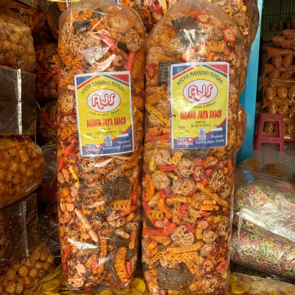

Kerupuk seblak mix 1KG/500GRAM