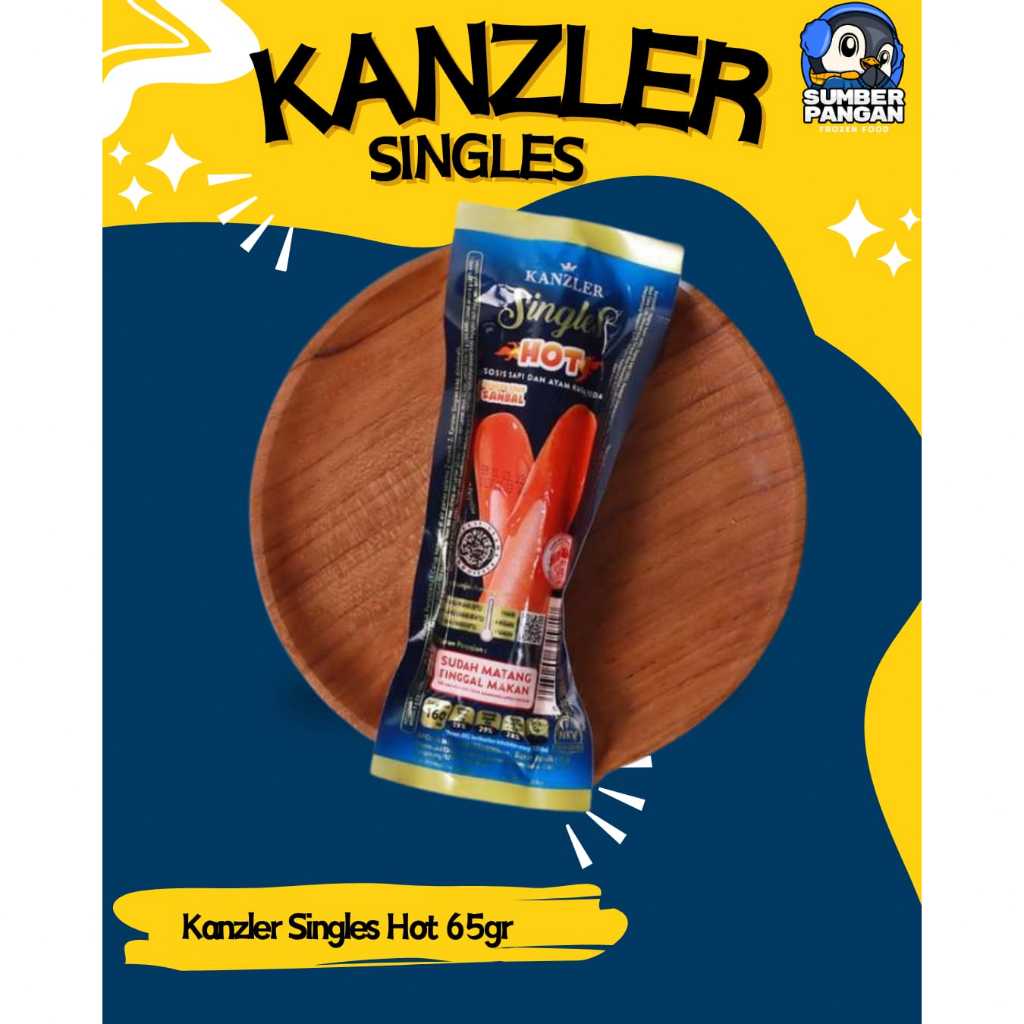 

Kanzler Singles Hot 65gr(sosis)