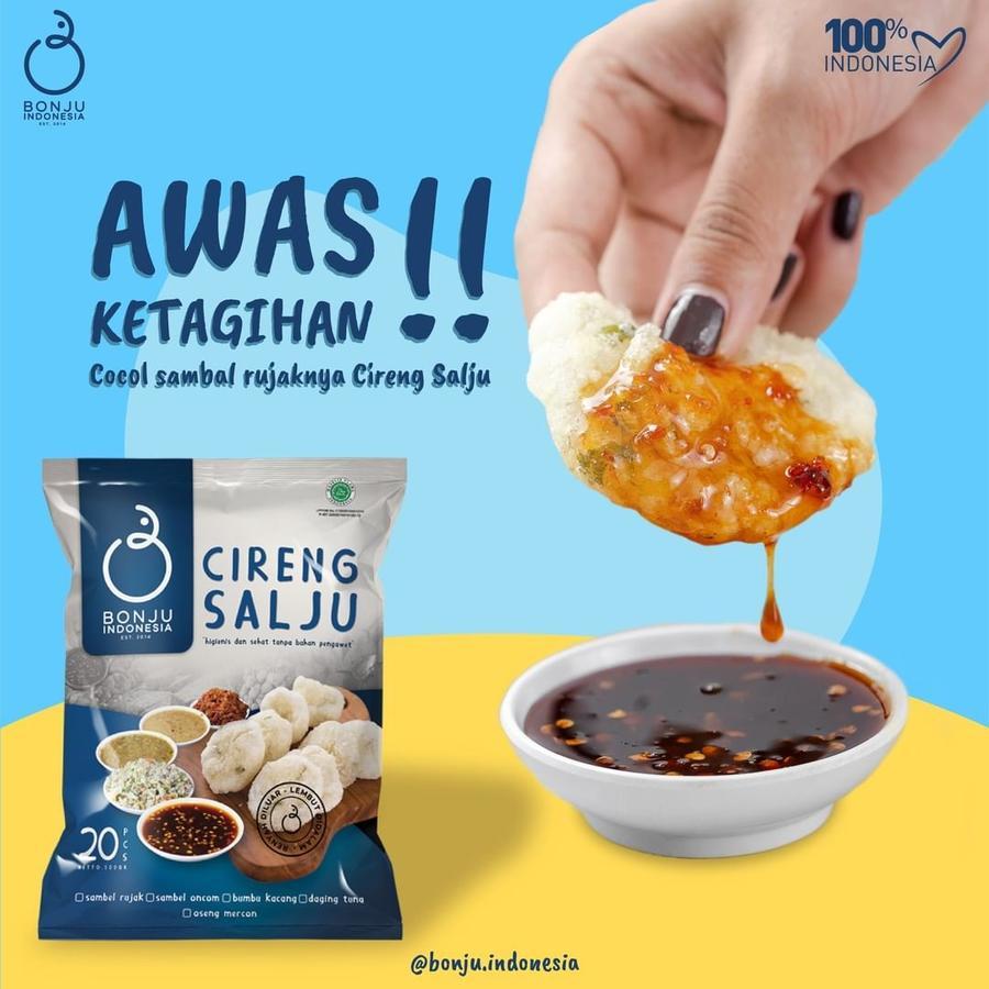 

BONJU Cireng Salju Sambal Rujak Isi 20 Pcs 500g - Kheiza