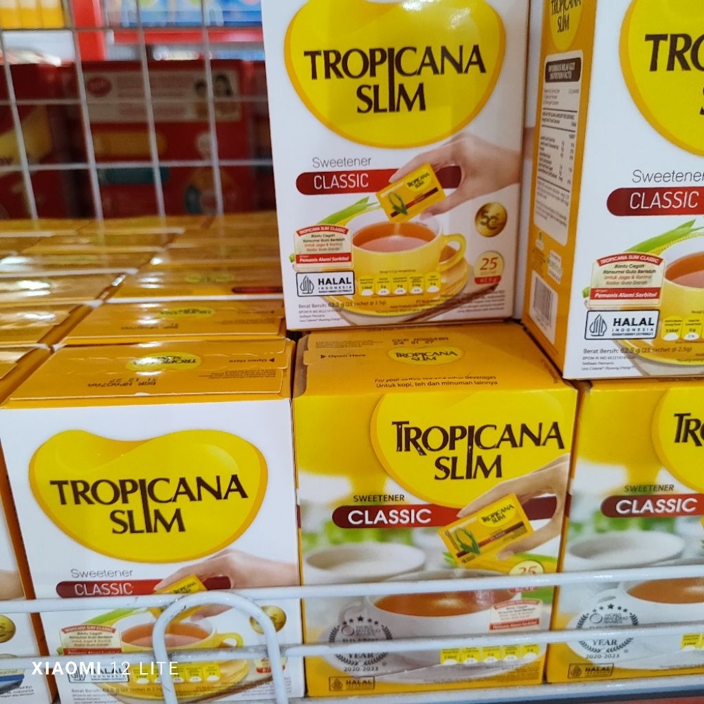 

Tropicana Slim Classic 25 sachet 2,5gram x 25