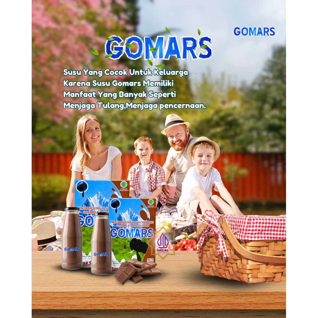 

Susu Kambing Etawa Gomars Rasa Coklat