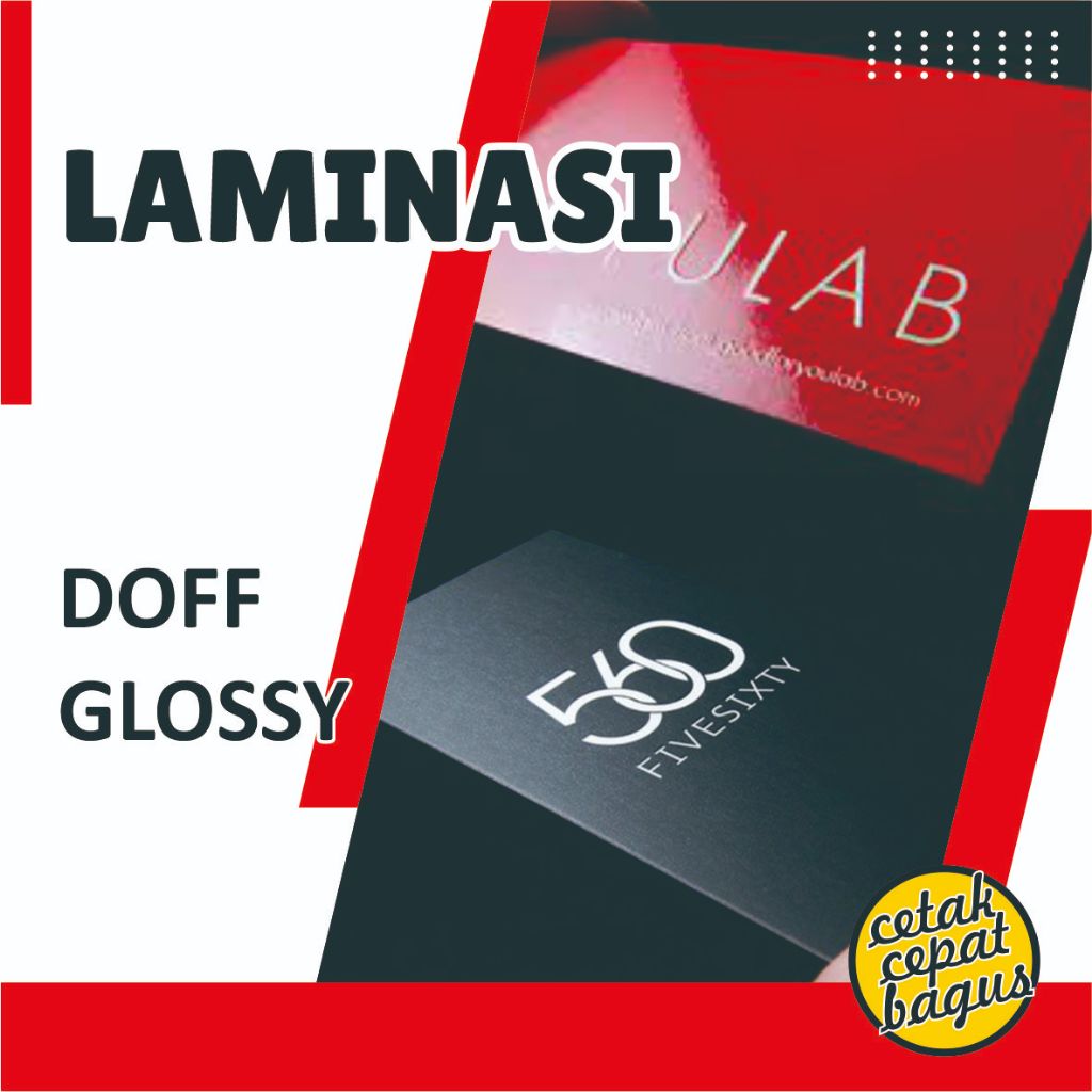 

Tambahan Laminasi Untuk Sticker / Poster A3
