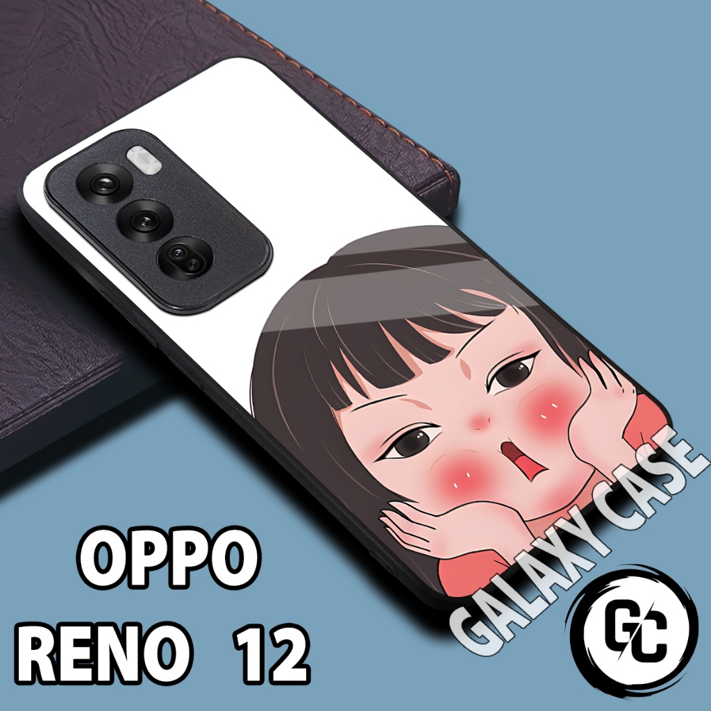 Softcase glossy OPPO RENO 12/case OPPO RENO 12 Cewek/case RENO 12 glitter/casing/CASE OPPO RENO 12