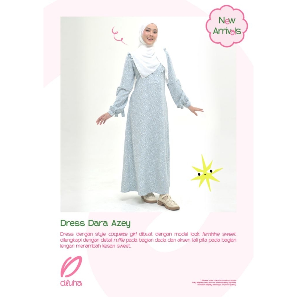 DRESS DARA AZEY GAMIS RABBANI