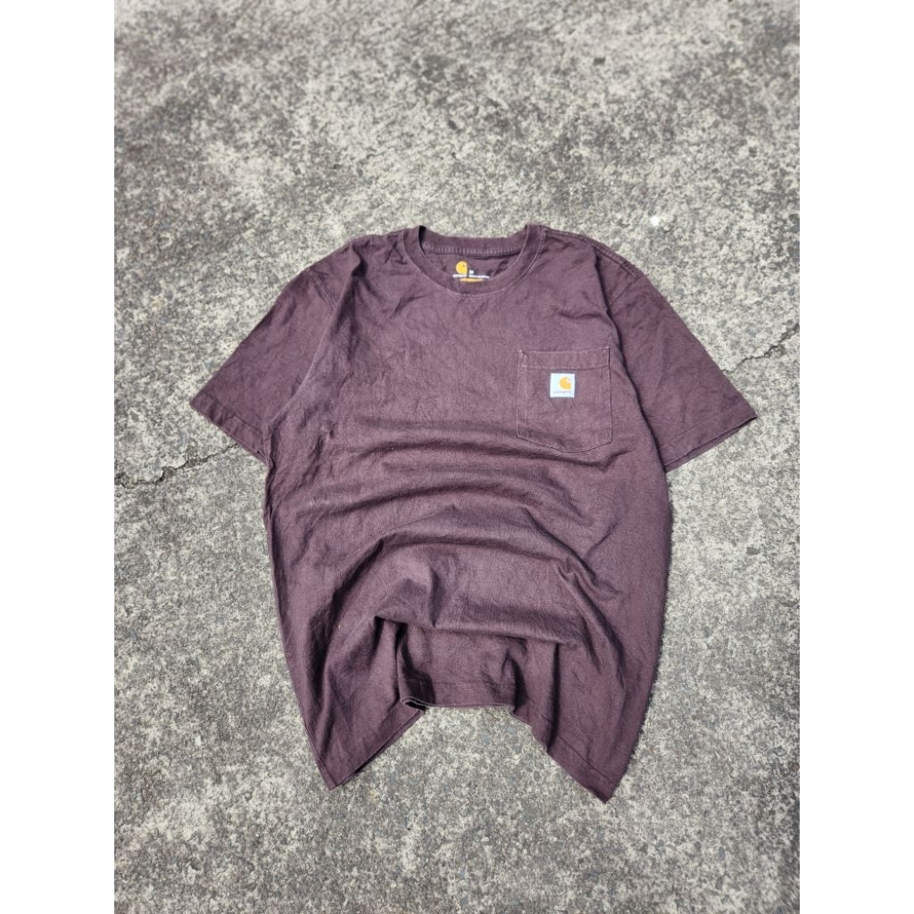 Carhartt Tshirt Pocket Dkb