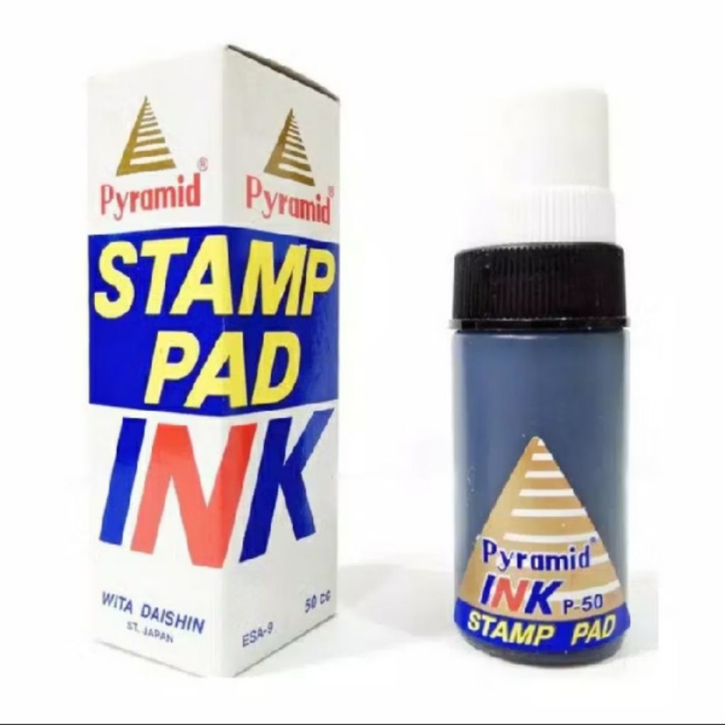 

PYRAMID 50cc P-50 ESA-9 refill stamp pad ink harga 1pcs
