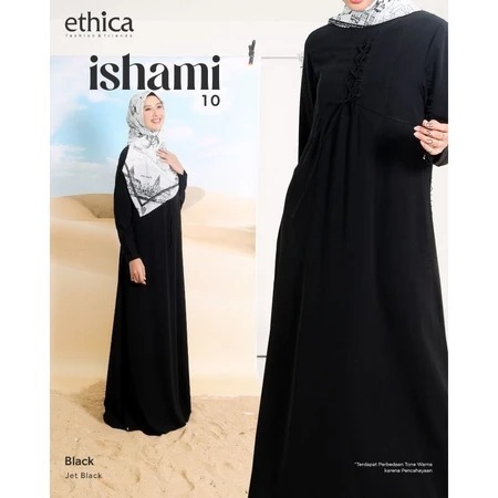 Gamis Ethica Ishami 10 Black