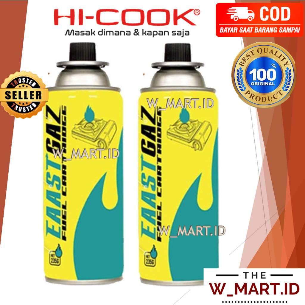 TABUNG GAS PORTABLE EAAST GAZ BY HI COOK