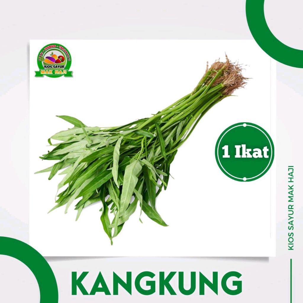 

Kangkung segar 1pcs 230gram