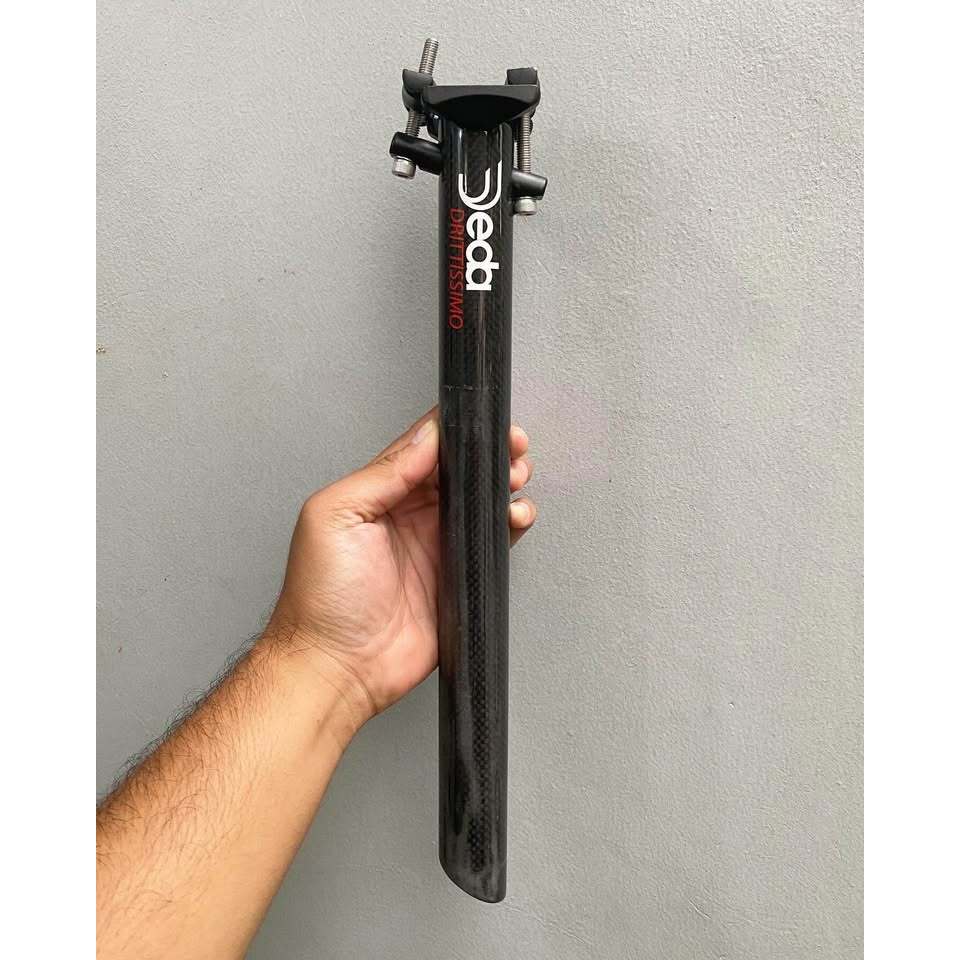 Seatpost Deda Drittissimo carbon 31,6 mm panjang 300 mm, non seatback