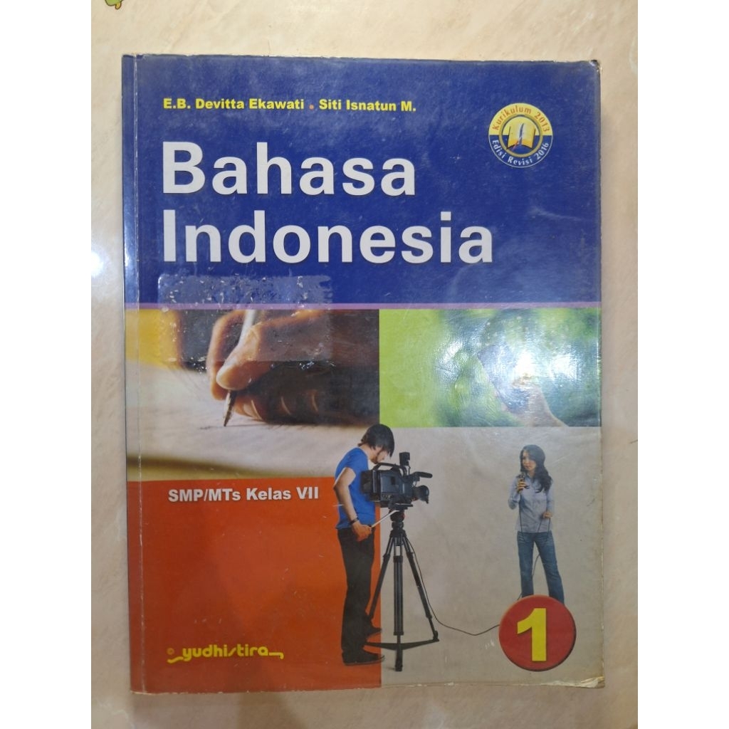 bahasa indonesia / yudhistira / kelas 7