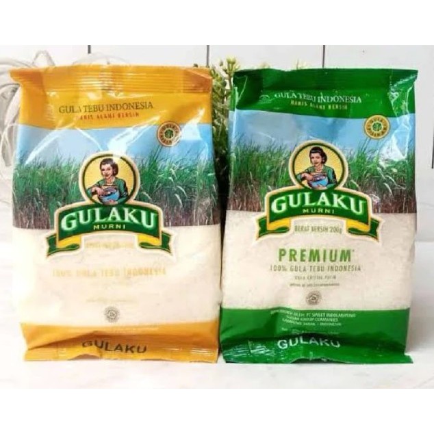 

^ KYRA ^ Gulaku Gula Pasir Murni Tebu Indonesia Kristal Manis Alami Bersih Premium Netto 1 kg