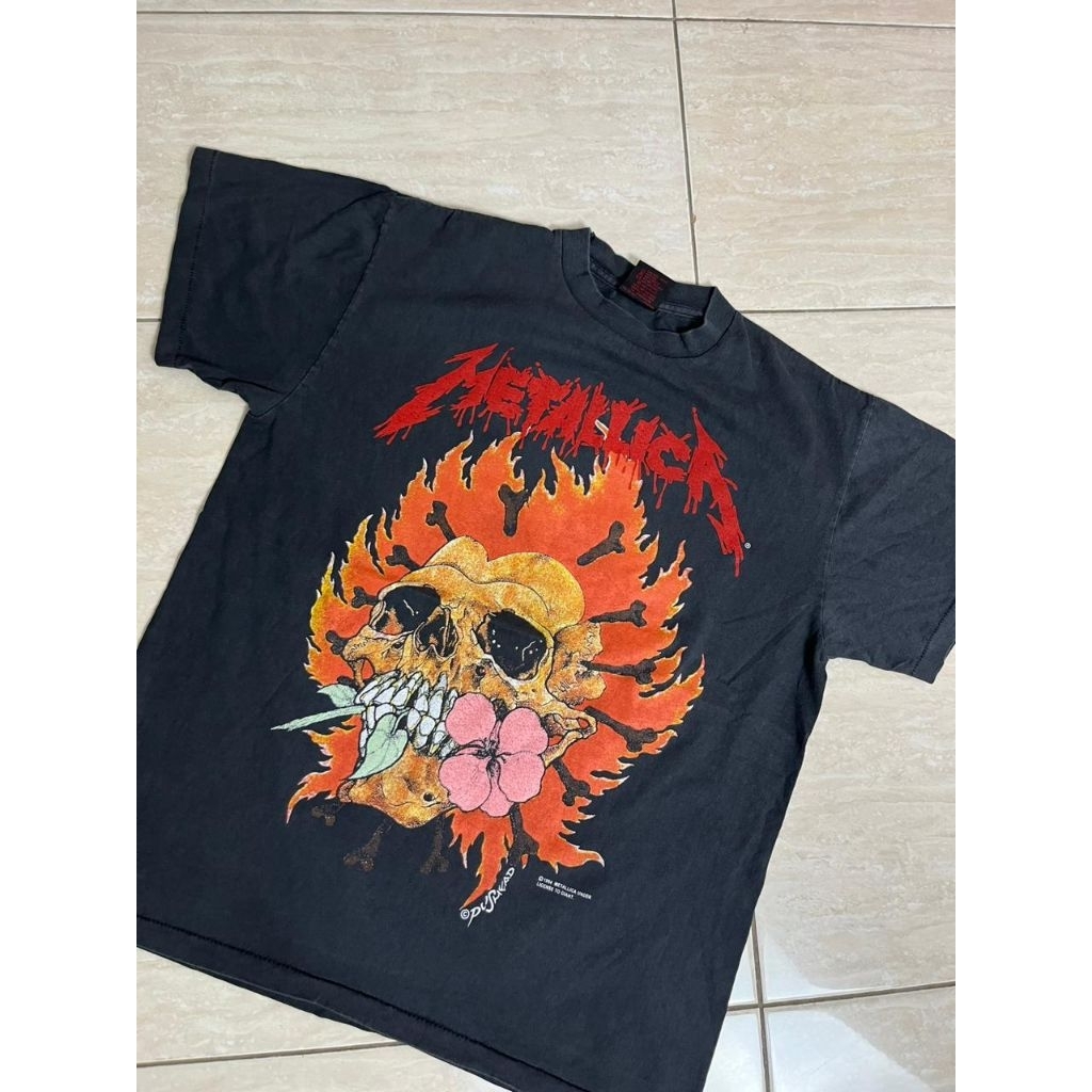 KAOS BOOTLEG BAND FADED BELEL GIANT TULTEX BROCKUM CARTOON NETWORK WILD OATS ONEITA VINTAGE METALLIC