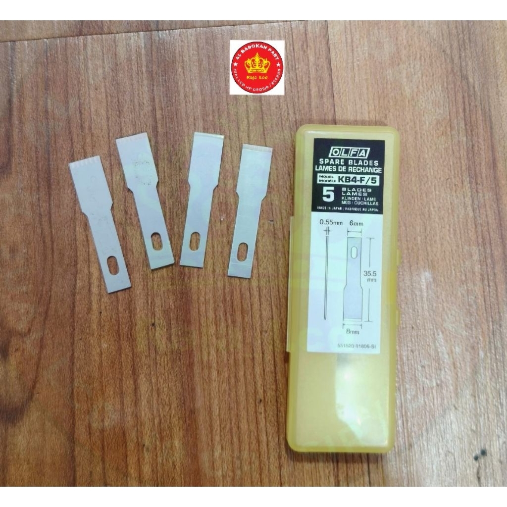 

Mata pisau Olfa Kb 4f dan polos japan quality