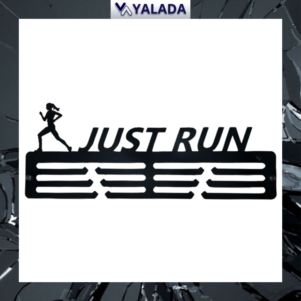 Gantungan Medali Berbahan Plat Besi, Mild Steel Medal Hanger - Just Run