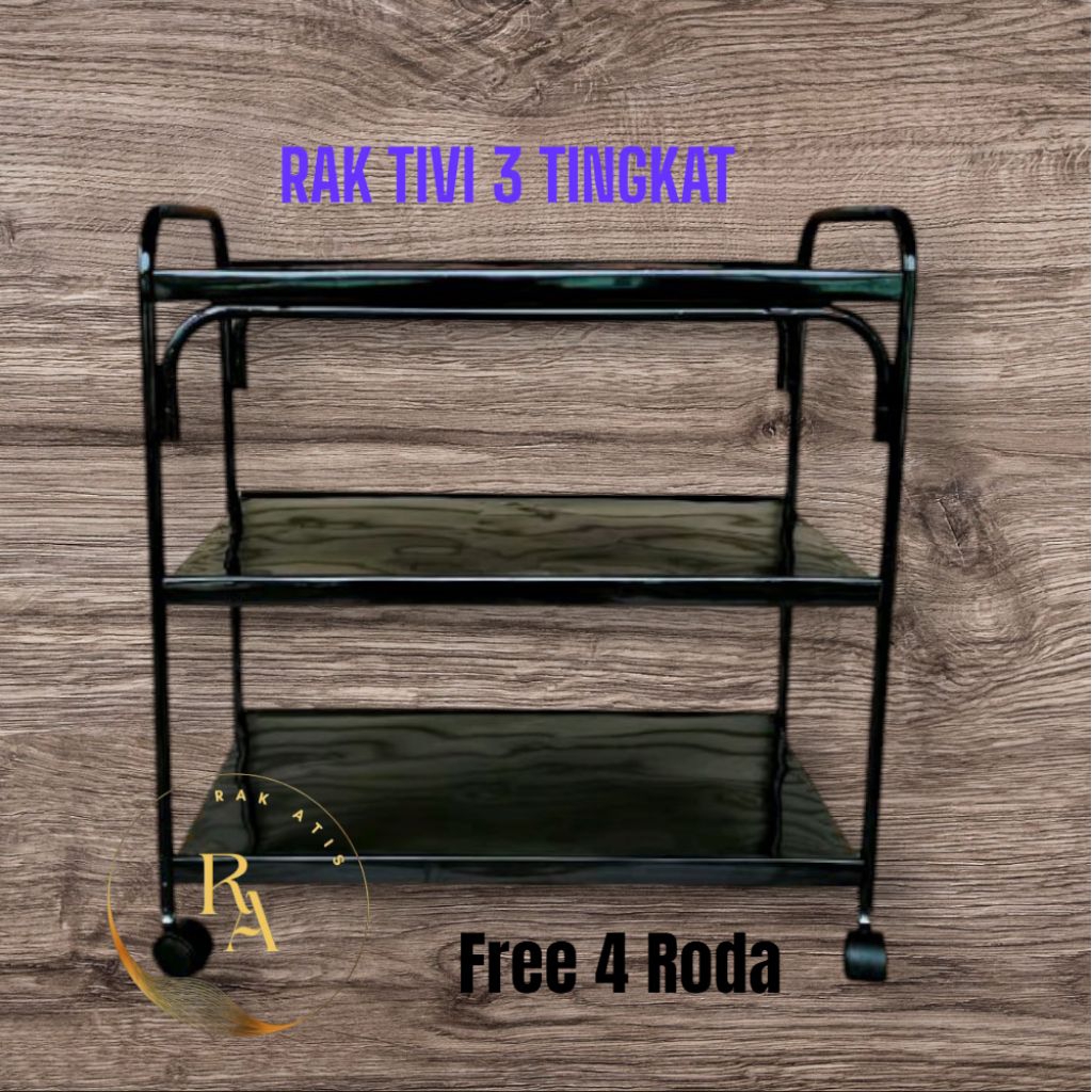 RAK TIVI 3 SUSUN/ RAK PERABOT RUMAH/ RAK MULTIFUNGSI