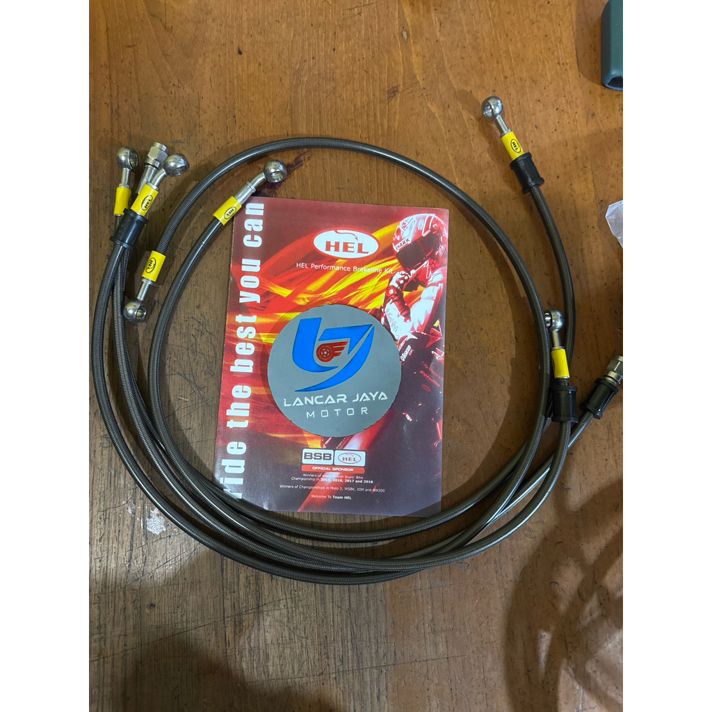 Selang rem HEL stylo/PCX abs