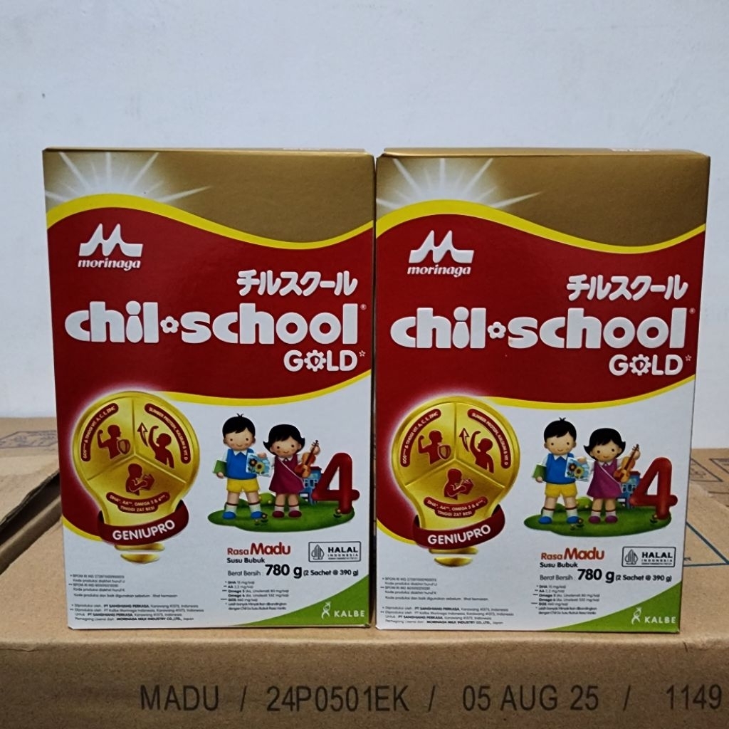 

Chil School Reguler 4 Madu / Coklat / Strawbery / Vanila 780gr TERMURAH