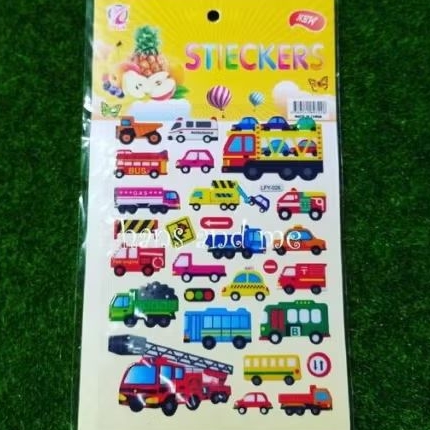 

Sticker Timbul Stiker Anak Aneka Kendaraan