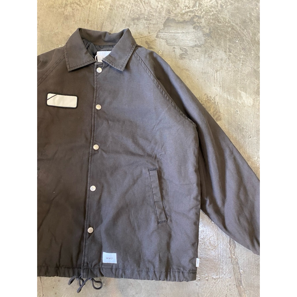 Wtaps A-Gents Jacket Cotton Oxford Black