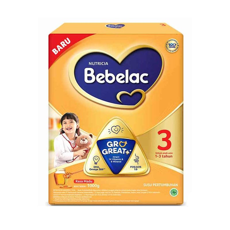 

Bebelac 3 1000gr Madu, Vanila