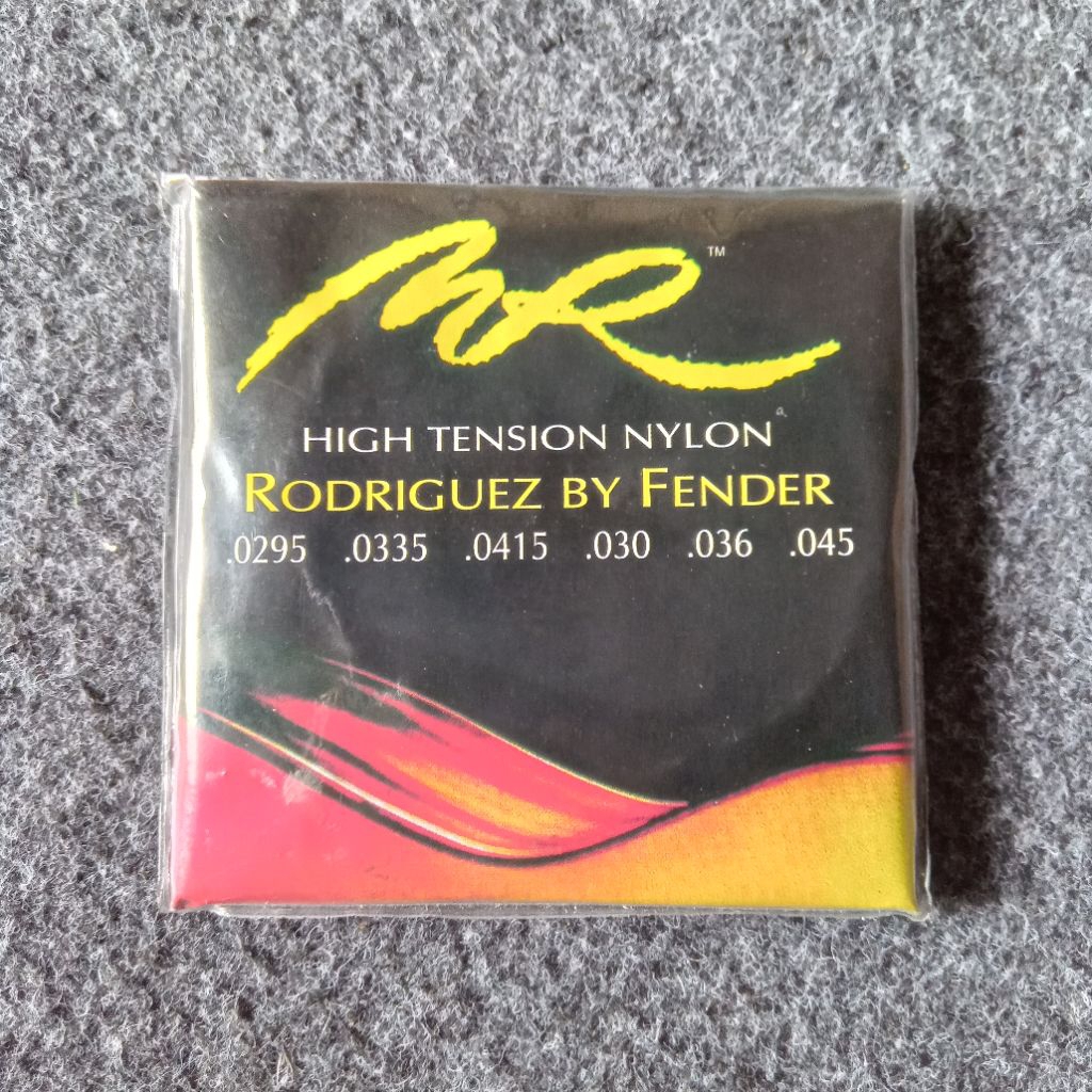 Senar gitar klasik MR High Tension Nylon Rodriguez by Fender