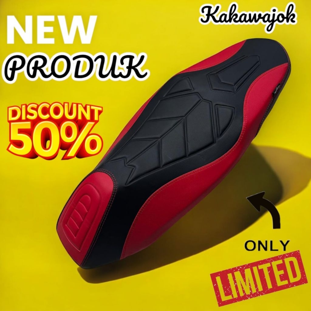kulit jok motor model leopard pemasangan ke tukang jok