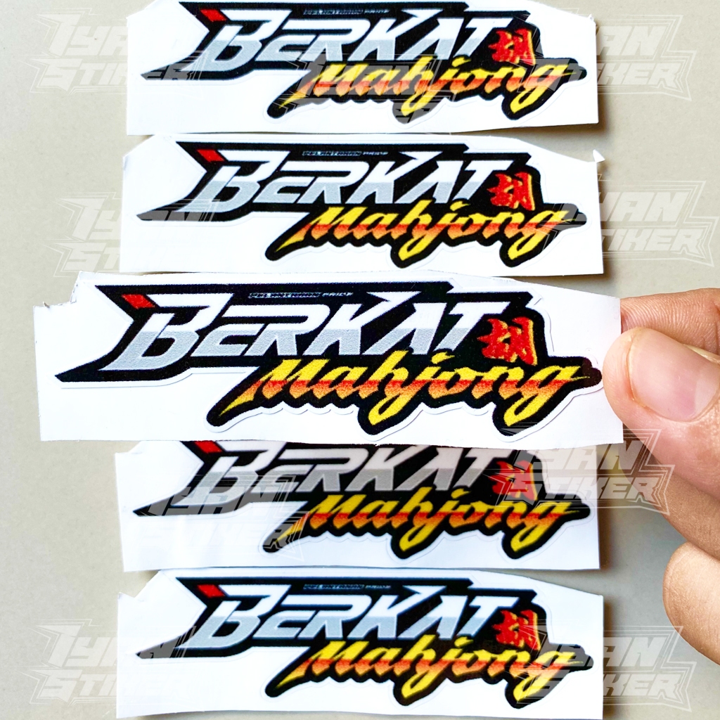 

Stiker Cutting Berkat Mahjong Premium