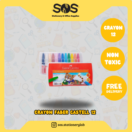 

Crayon Faber Castell 12 Warna