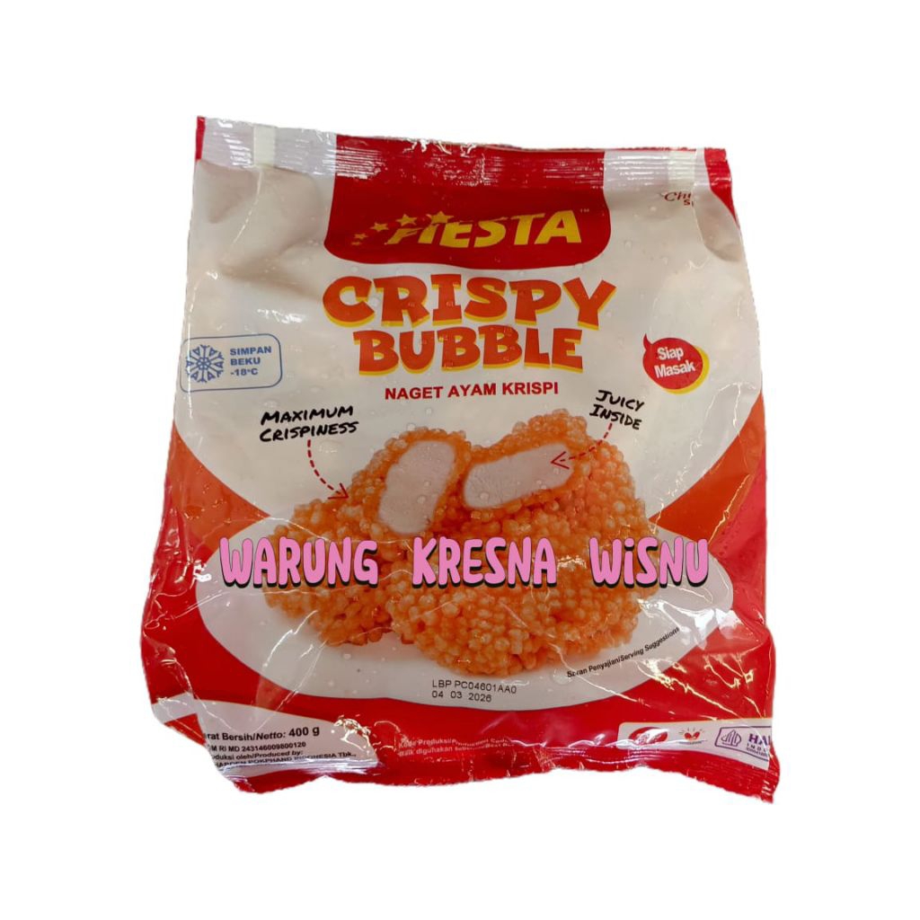 

Fiesta Crispy Bubble 400g