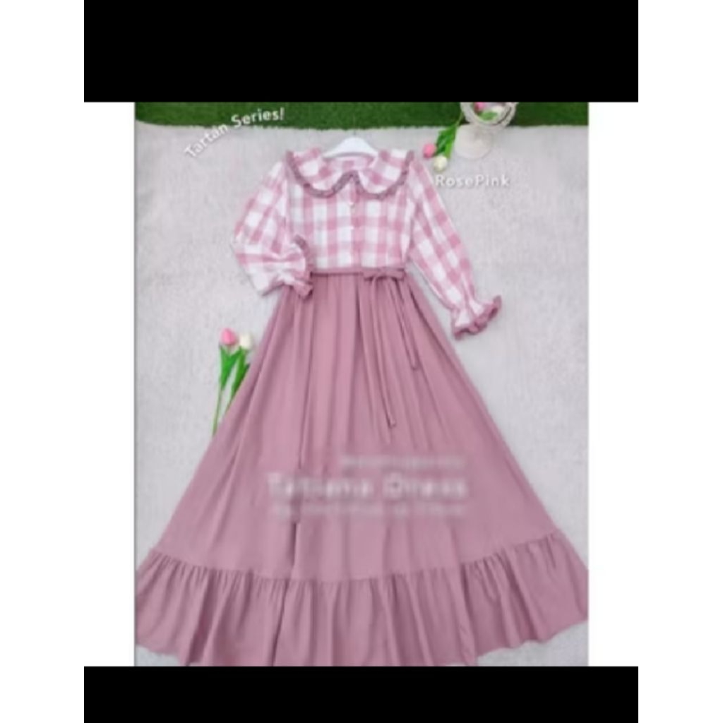 TATIANA DRES GAMIS Anak Perempuan Tanggung TERBARU Baju Muslim Anak Perempuan Baju Gamis Anak Peremp