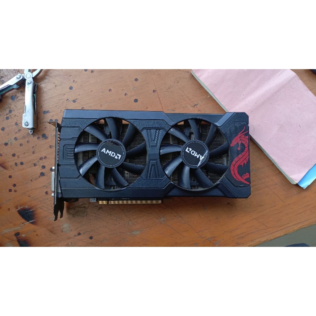 Power Color Red Dragon RX570 4Gb second