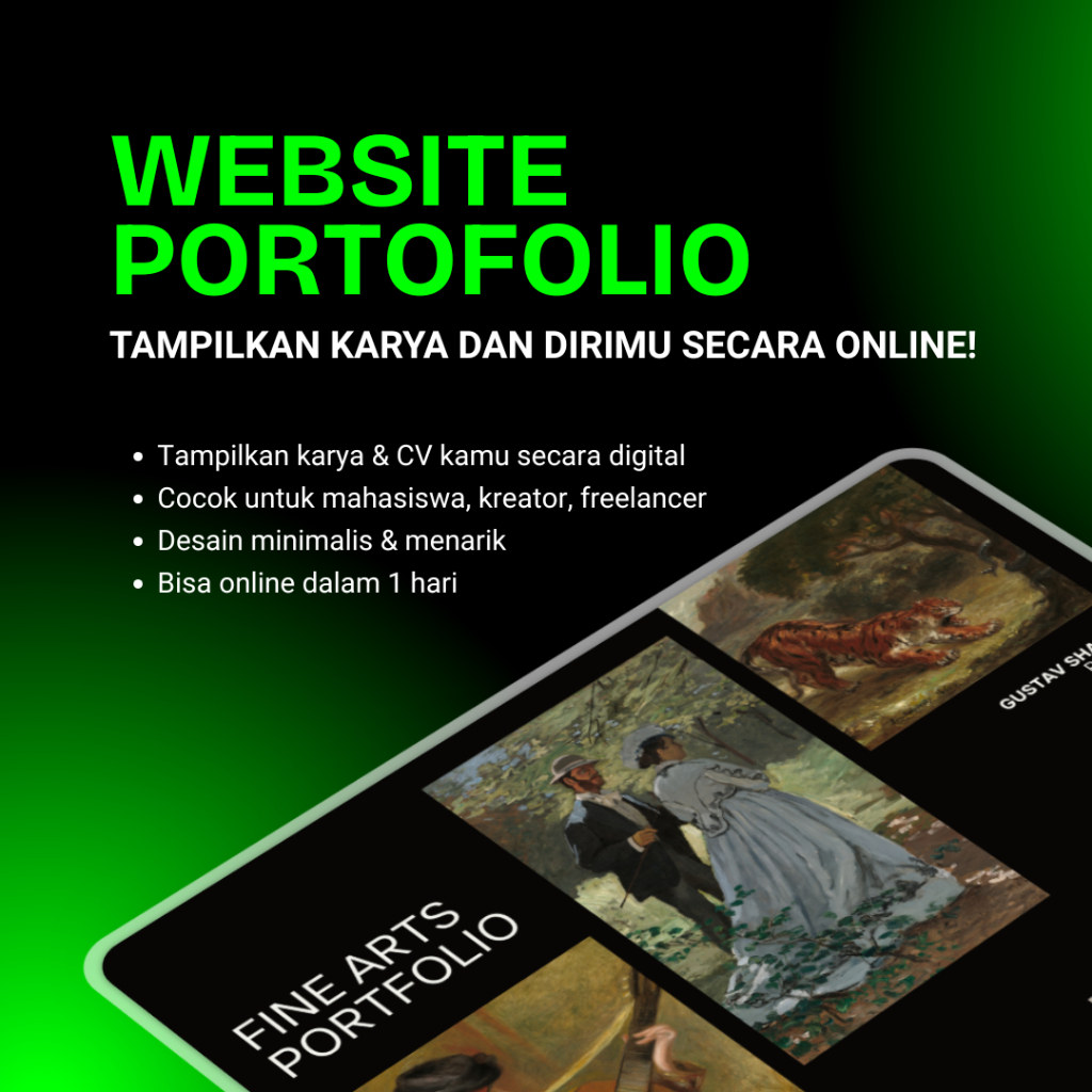 Paket Website Profil Portofolio Murah