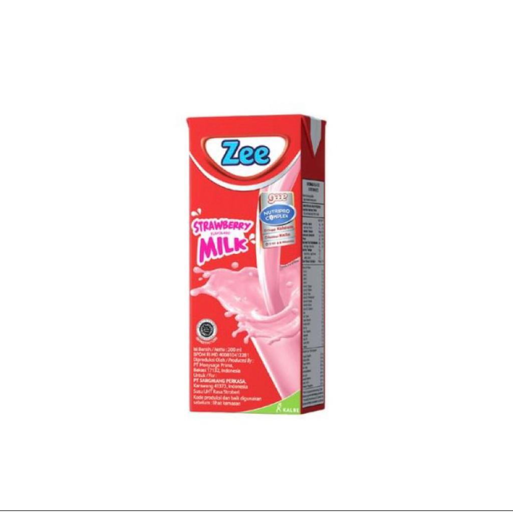 

susu Zee UHT Strawberry Milk Shake 200ml