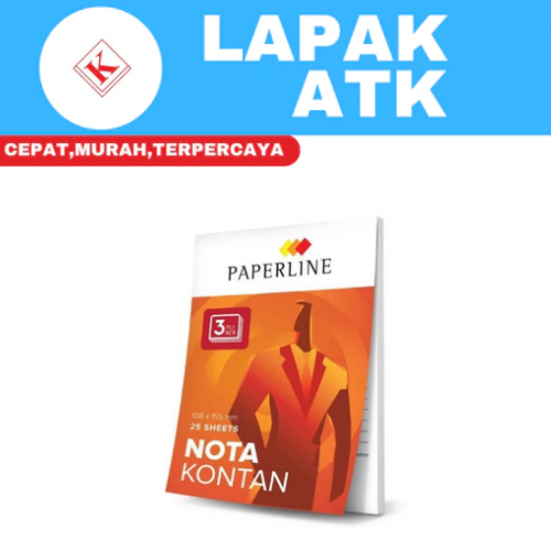 

NOTA KONTAN 3 PLY KECIL PAPERLINE (1BUKU) +